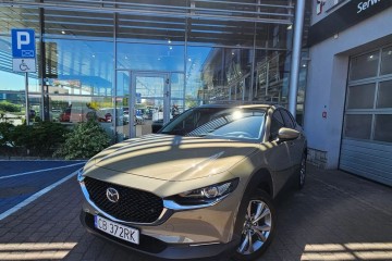 Mazda CX-30 Takumi z czarnym wnętrzem + zabezpieczenie lakieru